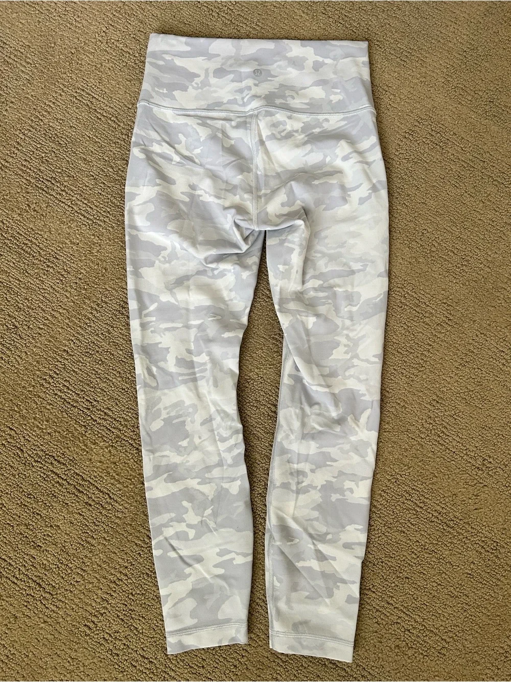 Lululemon Camo Leggings, Size 8